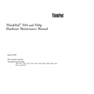 ThinkPad T60,T60p (1951, 1952, 1953, 1954, 1955, 1956, 2007, 2008, 2009, 2613, 2623, 2637).pdf